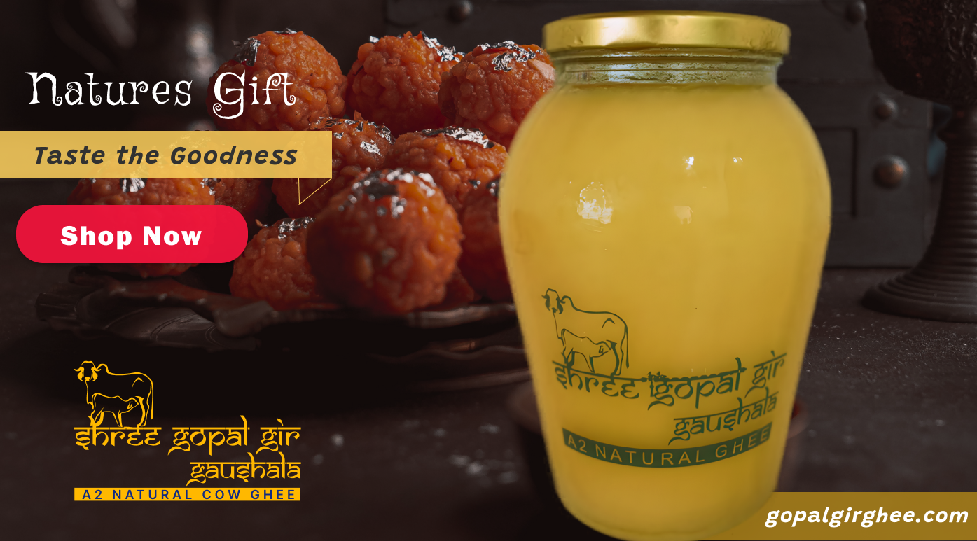 Premium Gir Cow Ghee - Shree Gopal Gir Gaushala