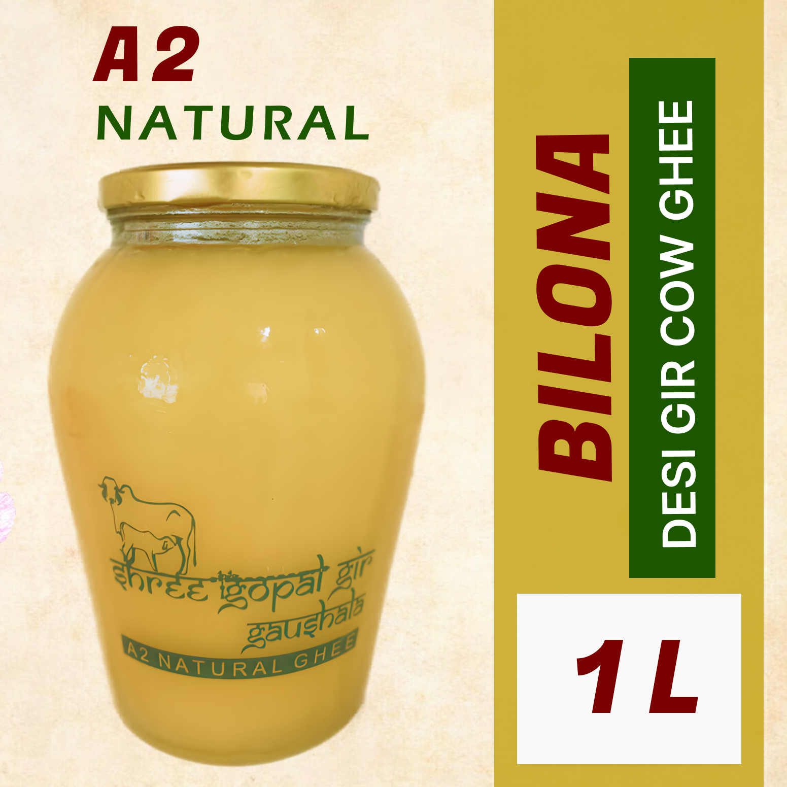 A2 Natural Pure Gir Cow Ghee